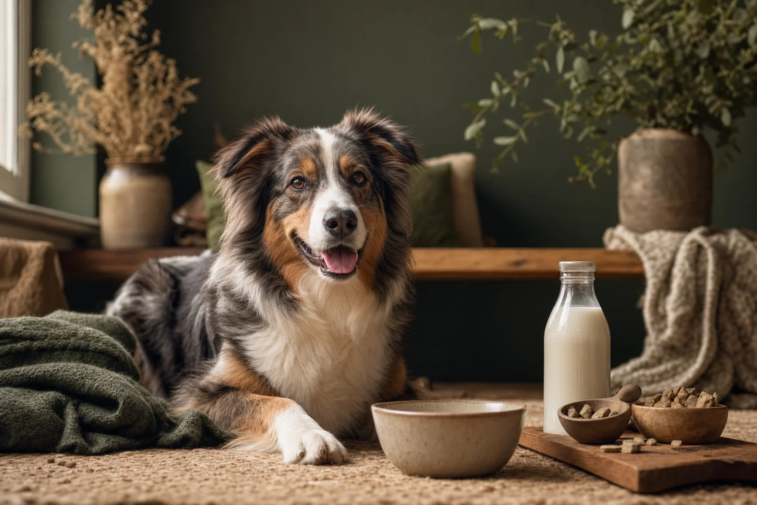 Darf mein Hund Milch trinken? Kuh-, Ziegen- & Pflanzenmilch im Check