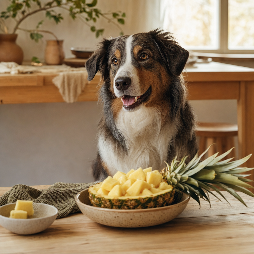 Dürfen Hunde Ananas essen? Das solltest du als BARF-Hundehalter wissen