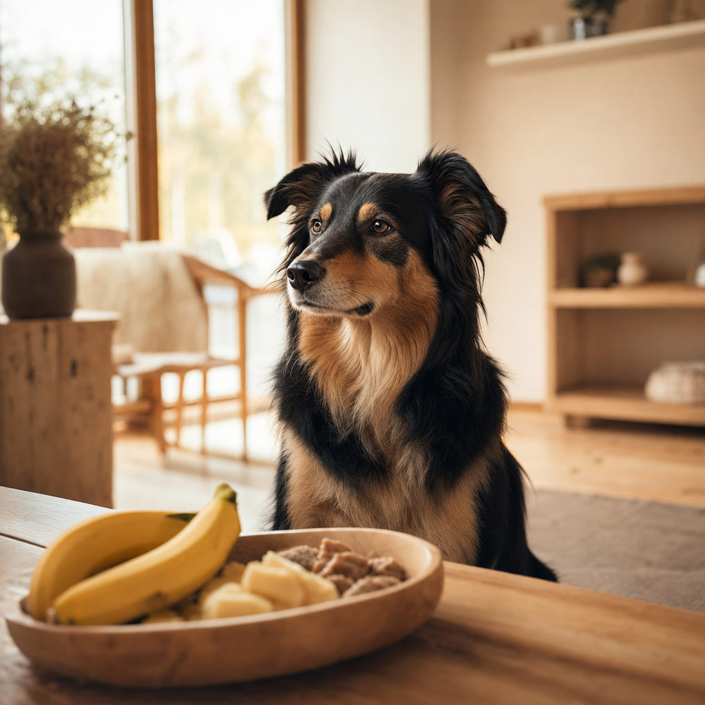 Dürfen Hunde Bananen essen? Was BARF-Halter wissen sollten