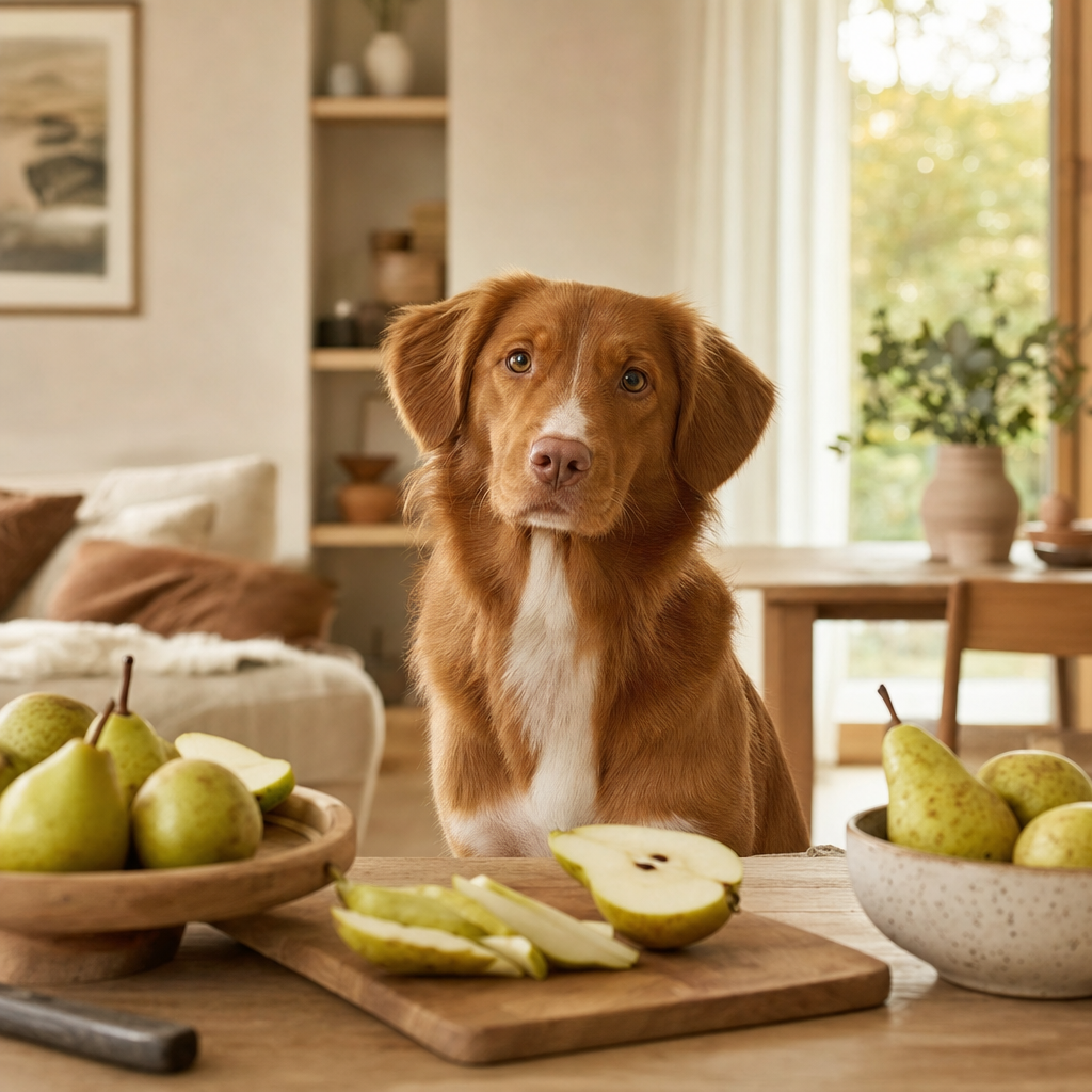 Dürfen Hunde Birnen essen? Alles über Birnen im BARF-Plan