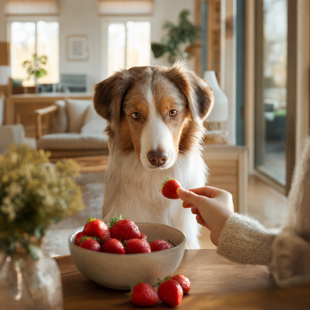 Dürfen Hunde Erdbeeren essen? Was BARF-Halter wissen sollten