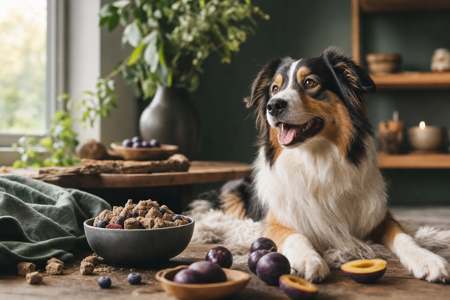 Dürfen Hunde Pflaumen essen? Was BARF-Hundehalter wissen müssen
