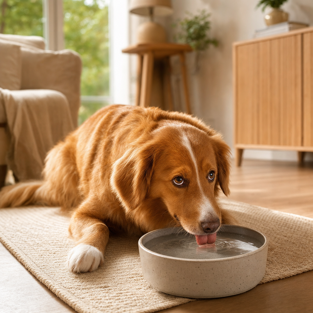 Hund trinkt zu wenig? Ursachen, Anzeichen & Tipps zur Wasserversorgung