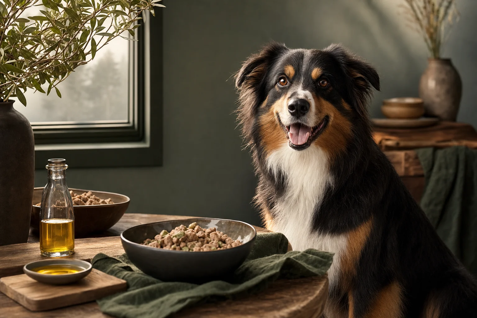 Öle beim Trockenbarf: So versorgst du deinen Hund optimal mit Fettsäuren