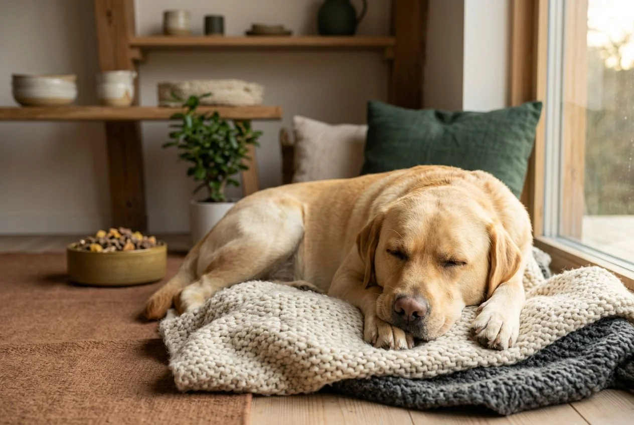 Warum schläft mein Hund so viel? Schlaf, Erholung & gesunde Ernährung