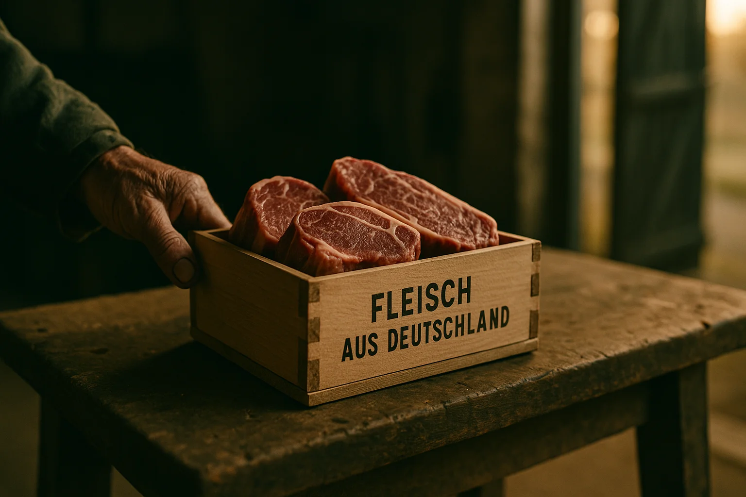 Hochwertiges Fleisch von deutschen Lieferanten